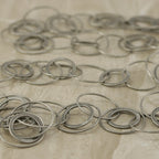 multi circle chain ANT. SILVER