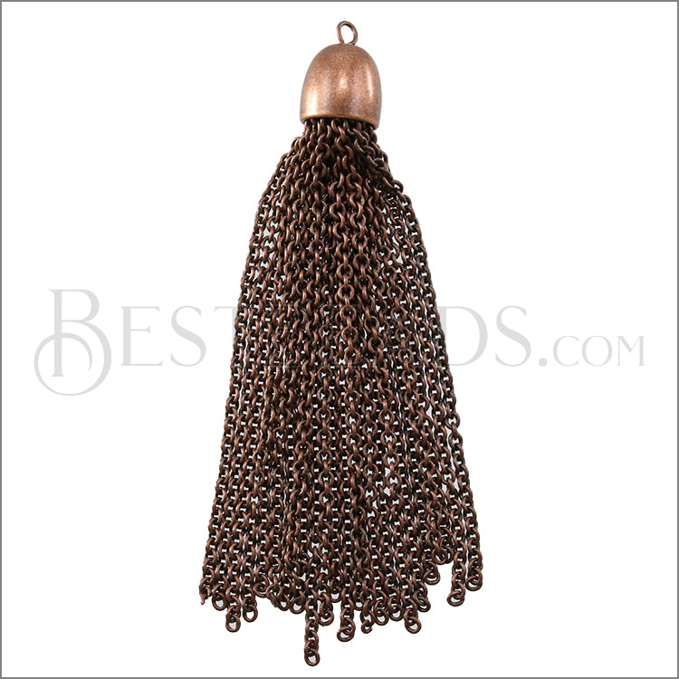 Dome Cap Tassel ANT COPPER - piece