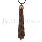 Dome Cap Tassel ANT COPPER - piece