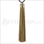 Cylinder Cap Tassel GOLD - piece