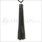 Cylinder Cap Tassel GUNMETAL - piece