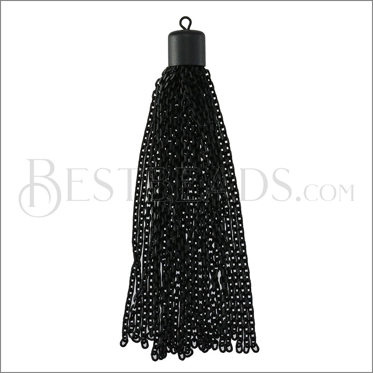 Cylinder Cap Tassel NITE BLACK - piece