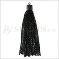 Cylinder Cap Tassel NITE BLACK - piece