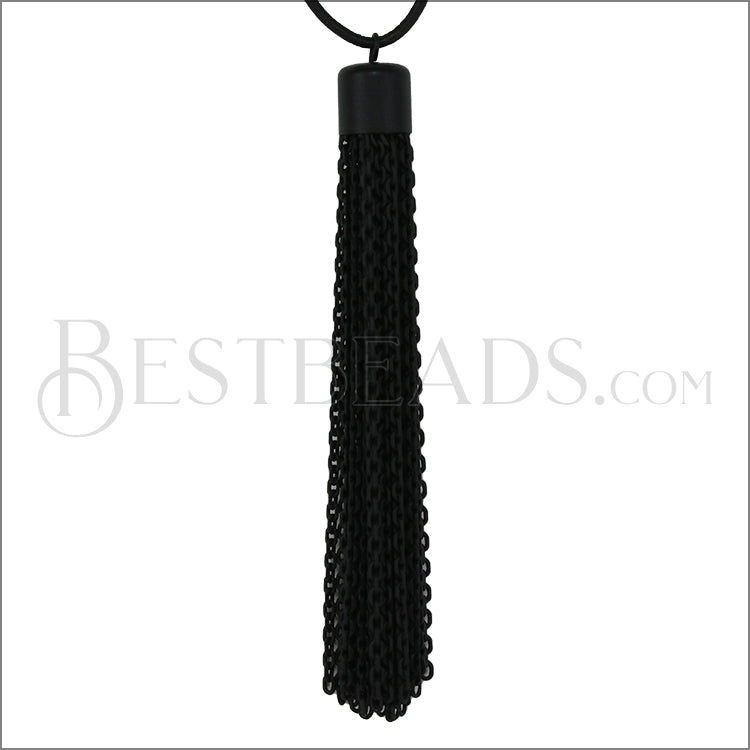 Cylinder Cap Tassel NITE BLACK - piece