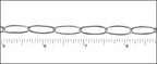 Ruler shown in 1/16-inch increments.<br>Click on image to zoom.