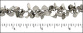 heart dangles chain ANT. SILVER