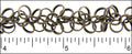 floating circles chain ANT. BRASS