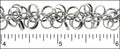 floating circles chain ANT. SILVER
