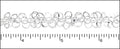 floating circles chain SILVER PLATED