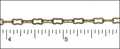 medium peanut chain ANT. BRASS