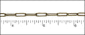 thin cable chain ANT. BRASS