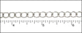 medium curb chain ANT. SILVER