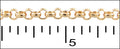 2mm rolo chain GOLD