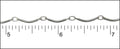 curved bar chain ANT. SILVER