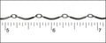 curved bar chain GUNMETAL