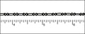 figure 8 chain NITE BLACK