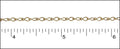fine teardrop chain GOLD