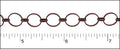 circle O chain ANT. COPPER