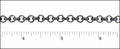 5.7mm Rolo chain GUNMETAL
