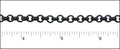 4.8mm Rolo chain NITE BLACK