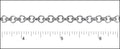 5.7mm Rolo chain RHODIUM