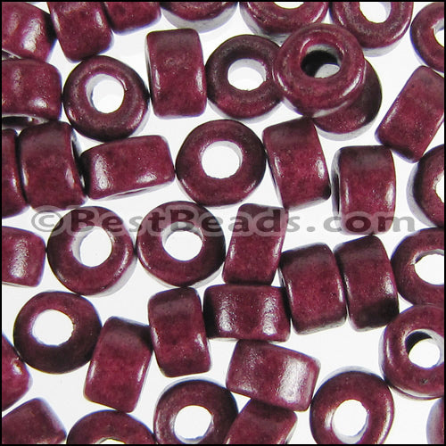 ceramic bead 1000 pcs MAGENTA