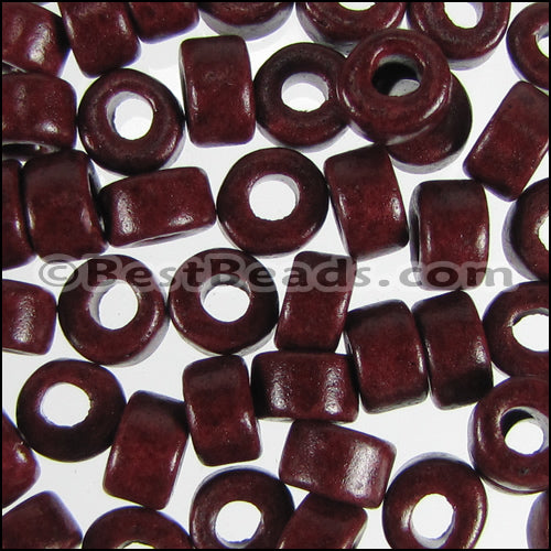 ceramic bead 1000 pcs BORDEAUX