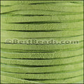 1/8" Suede Lace KIWI - 26 yd spool