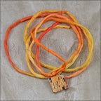 Sample used as a necklace to match a pendant