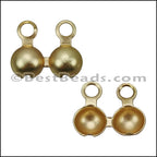 end cap for CH-79 MATTE GOLD - 12 pcs