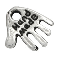 "hand made" pendant charm 20 pcs ANT. SILVER