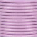 4mm round Euro leather PASTEL MAUVE - meter