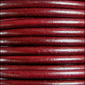 4.5mm round Euro leather BORDEUAX - meter