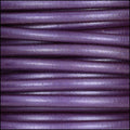 5mm round Euro leather METALLIC GRAPE - meter