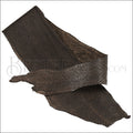 SALMON leather skin DARK BROWN - 1 hide