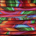 3mm flat EURO PRINTED leather CARNIVAL - meter