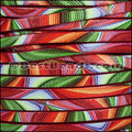 5mm flat EURO PRINTED leather CARNIVAL - meter