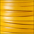 10mm flat ITALIAN DOLCE leather BUTTERCUP - meter