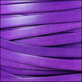 10mm flat ITALIAN DOLCE leather VIOLET - meter