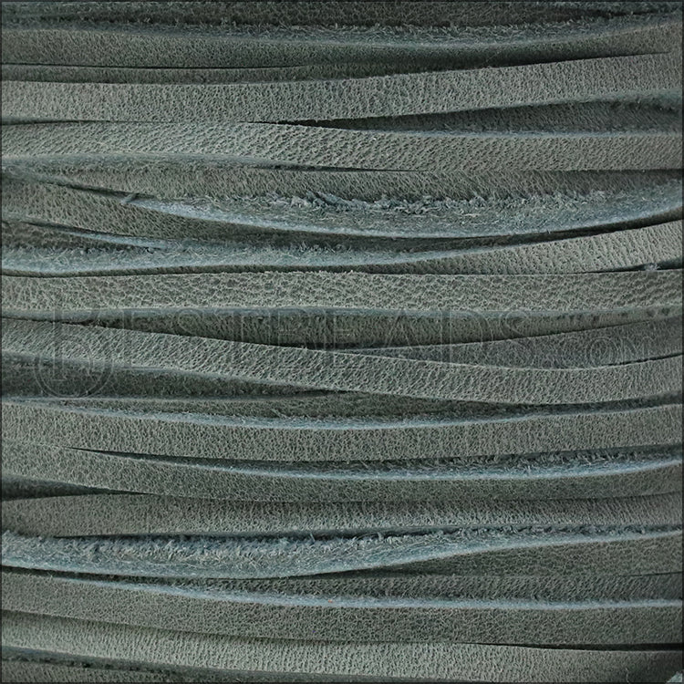 3mm flat ARIZONA SUEDE leather GREY - meter