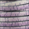 10mm flat BARK leather PURPLE - meter