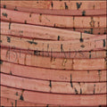 5mm flat CORK DUSTY ROSE - meter