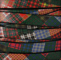 10mm flat EURO PRINTED leather PATCHWORK - meter