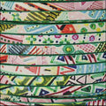 5mm flat EURO PRINTED leather MIAMI - meter