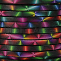 5mm flat EURO PRINTED leather DISCO - meter