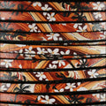 5mm flat EURO PRINTED leather HAWAIIAN SUNSET - meter