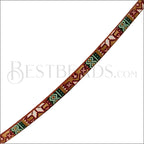 Tan and green pattern