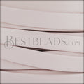 10mm flat PREMIER leather LT PINK - meter