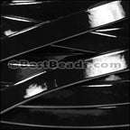 10mm Flat PATENT leather BLACK - meter