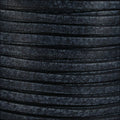 5mm flat VINTAGE leather MIDNIGHT - meter